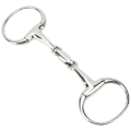 Miniatyrbilde 7 av 8: 125mm Hestebitt i rustfritt stål O-ring Hestebitt Anti-biting Løs Ring Snaffle for Hestegård