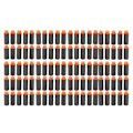 Pikkukuva 1 / 8: 100 kpl Universal Short Darts High Density EVA Soft Shot harmiton lelun täyttöpakkaus erilaisiin ammuntaleluihin, musta
