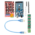 Miniatyrbillede 5 af 8: 3D-printertilbehør LCD-kontrolkort A4988-modul aluminiumblokterminal gør det selv-driver