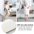 Pikkukuva 5 / 5: Konepestävä Memory Foam -kylpymatto - 50x80cm - Erittäin imukykyinen liukumaton suihkumatto kylpyhuoneeseen, makuuhuoneeseen ja keittiöön