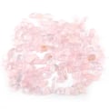 Miniatyrbilde 2 av 8: Tumlede steinbiter knuste naturlige krystallkvartsstykker (rosa)