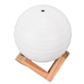 Miniatyrbilde 6 av 8: 3D-trykt Saturn-lampe LED-luftfukter 300 ml kapasitet USB-lading 3 farger nattlys