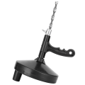 Miniatyrbilde 4 av 8: Avløpsrenser Kloakk Toalett Mudre Håndverktøy Toalett Stempel Pipe Clog Remover