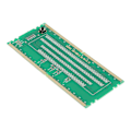 Miniatyrbillede 2 af 8: DDR5 RAM-hukommelsesspor-testkort med LED-lys, bærbar til PC-hovedkort RAM-hukommelsesvedligeholdelse, grøn