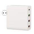 Miniatyrbilde 4 av 8: WLX A6 USB C vegglader 53W 4 USB ladeporter QC 3.0 PD 20W hurtig vegglader for iPhone nettbrett øretelefon 100-240V EU-plugg