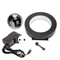 Miniatyrbilde 1 av 8: Magnetisk levitasjonsklode Innebygd LED-lys Magnetisk flytende globus Verdenskartpryd for kontorbord Hjem EU-plugg 100‑240V