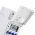 Miniatyrbillede 3 af 7: LCD display ugentlig programmerbar elektronisk relætid 16 ON og OFF timere - 1 stk 24V 24V