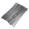 Miniatyrbild 1 av 8: 20st 30 Hål LösE blad Plastbindningsring Fjäder Spiralringar för A4-papper 11mm svart
