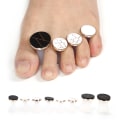 Miniatyrbillede 5 af 8: Silikone Nail Art Toe Separator Vaskbar Genanvendelig Toe Separator Tool Pedicure Care#C