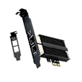 Miniatyrbillede 5 af 5: 2500Mbps Pcie til RJ45 i226-v Netværkskort 1000/2500Mbps til Desktop