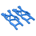 Miniatyrbilde 5 av 8: 1 par aluminiumslegering RC-bil bakre hem arm metall nedre svingarm RC-bil oppgraderingsdel for ARRMA MOJAVE 6S 1/7 blå
