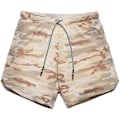 Pikkukuva 4 / 4: Kevyt ja nopeasti kuivuva miesten 2-in-1 juoksushortsi XXL Beige Camouflage