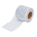 Miniatyrbillede 2 af 8: Tulle stof 25 meter 6cm polyester materiale letvægts bærbare tylle ruller til tøj dekoration grå