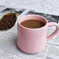 Miniatyrbillede 4 af 5: Stor, blank keramisk kaffekrus, lyserød tekop til kontor og hjem, 532 ml, egnet til opvaskemaskine og mikroovn, 1 stk. (Lyserød)