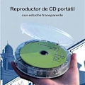 Miniatyrbillede 3 af 5: Bærbar Bluetooth CD-afspiller Transparent Højttaler