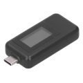 Miniatyrbild 5 av 8: Typ C USB Tester 4-30V Spänningsmätare Timing Amperemeter Strömdetektor LCD Digital Monitor