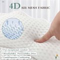 Pikkukuva 4 / 5: Ergonominen ylellinen kylpytyyny, 4D-kylpytyyny 6 vahvalla imukupilla (valkoinen)