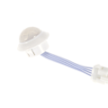 Miniatyrbillede 6 af 8: 220V Mini Justerbar Infrarød Sensor Menneskekrop Induktion Afbryder til Lyslampe