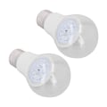 Miniatyrbild 3 av 8: 2 st LED växtlampa 6W Full Spectrum E26 E27 sockel växtlampa för inomhusväxter fröstart 100 till 240V