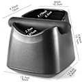 Miniatyrbillede 2 af 5: Kaffeboks - Aftagelig Knock Bar Holdbar Beholder Skridsikker Kaffegrums Affaldsspand