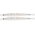 Miniatyrbilde 1 av 8: 2 stk Simulering Fiskeform Lure Agn Fiskeutstyr Vivid Swimming Posturesilver