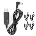 Pikkukuva 3 / 8: 5 kpl kannettava USB-laturikaapeli UV9R PLUS -radioakku Kaksisuuntainen radio