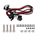 Pikkukuva 3 / 5: 4 LED-valoa Axial SCX10 III -4 -6 1/10 RC punaiseen valoon