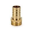 Pikkukuva 1 / 4: 2kpl Messinki Letkuliitin Adapteri 6mm Uros Piikkiliitin