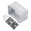 Miniatyrbillede 8 af 8: 2 Din Universal Radio Ramme Aluminiumlegering Stereo Audio Installationsfascia Passer til B5/MK3/MK4