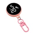 Mångsidig rund nyckelring digital klocka för daglig pendling utomhusäventyr och sociala sammankomster Chic accessoar 1 1
