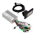 Miniatyrbillede 5 af 8: Elektrisk cykelcontroller sæt elektrisk cykelmotor børsteløs controller LCD display panel kit 24‑48V 250W 350W