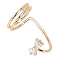 Miniatyrbillede 3 af 8: Moderigtigt fingerneglering galvaniseret kobber manicurering neglekunsttilbehør guld