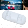Miniatyrbillede 1 af 8: Controller-opladningsstation Hurtig opladning LED-indikator Multibeskyttelse Dobbelt opladningsdock til PS5 Hvid
