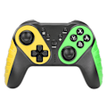 Miniatyrbild 6 av 8: Bluetooth trådlös handkontroll fjärrkontroll joystick gamepad gyroskop för Nintend Switch ProYellow Green