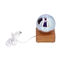Miniatyrbillede 1 af 8: LED-nattelys USB-interface glas kugle projektionslampe RGB borddekoration til hjemmet