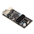 Pikkukuva 4 / 8: USB3.2 Gen1 - 19PIN tyyppi E -sovitinkortti 5 Gbps USB3.0 - 19PIN laajennuskortti Win 7 8 10 11 -käyttöjärjestelmälle Linuxille