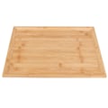 Miniatyrbilde 2 av 8: Husholdning Kjøkken Rektangulær Bambus Matserveringsbrett Tebrett For Grillmat Snacks KakeL 44.3x32.3x2.2cm