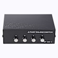 Miniatyrbilde 3 av 5: 4-Port Datadelingsbryter For Skriver 9-Pin Seriell Bryter Databryter