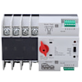 Miniatyrbillede 1 af 8: 4P Automatisk omskifter til dobbelt strømforsyning, uafbrudt skiftecontroller til husholdningsapparater AC230V spole 63A