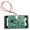 Miniatyrbilde 7 av 8: YB5135D LCD digital skjerm to-leder likespenningsmåler monitor voltmeter (halvforsegling DC3.5V-30V)
