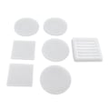 Miniatyrbillede 3 af 8: 7 stk. silikoneform unik udsøgt design elastisk nem afstøbning form håndværk til DIY fremstilling af underlag base