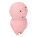 Miniatyrbild 5 av 8: Klitoris Nippelstimulator Licking Sugande Masserande Låg Ljud USB Laddningsbar Piggy Klitorisstimulator