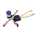 Miniatyrbillede 6 af 8: 3650 4300KV børsteløs motor uden sensor med 60A vandtæt ESC kombosæt til 1/10 RC bil