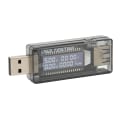 Miniatyrbillede 7 af 8: USB-opladermåler LCD-skærm Transparent bærbar strømspændingstester 3,5‑20V 0‑3,3A