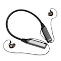 Miniatyrbild 8 av 8: Nackband Bluetooth hörlurar Stöd för brusreducering Plug-in Trådlöst halsbandsheadset för utomhussport Svart