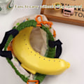 Miniatyrbillede 3 af 5: Genanvendelig Bananholder, 3-pak Bananbeskytter