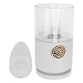 Miniatyrbillede 7 af 8: Projektor Salt Lampe Bluetooth Højttaler Fjernbetjening Dekorativ Projektion Salt Nat Lys til Soveværelse Kontor Hvid