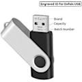 Pikkukuva 4 / 5: USB-muistitikku 16 GB Kannettavat metalliset muistitikut