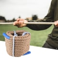 Miniatyrbilde 3 av 8: Utendørs Sport Klatring Jute Tau Slitesterk TuG OF War Tau Bunting String Jute Hyssing