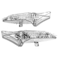 Miniatyrbillede 4 af 8: Par af forreste skærm sidemarkering lysdæksel 95563103501 passer til Porsche Cayenne 08‑10